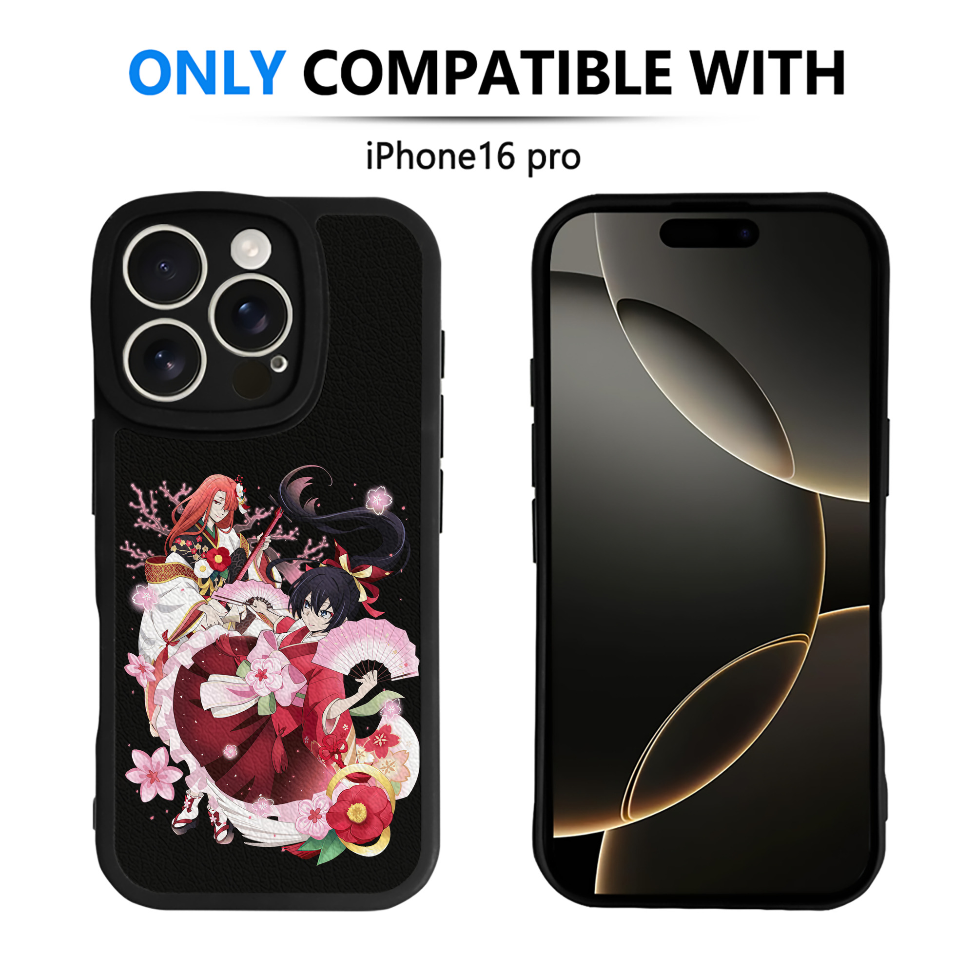 （画像用） 文豪ストレイドッグス Bungo Stray Dogs 【iPhone 16シリーズ対応】シリコンスマホケース（レザー調） 材質：シリコン